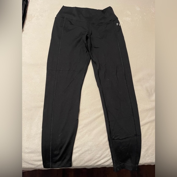 Lot of 5 pairs of VS black leggings, various styles, size medium - Picture 5 of 13